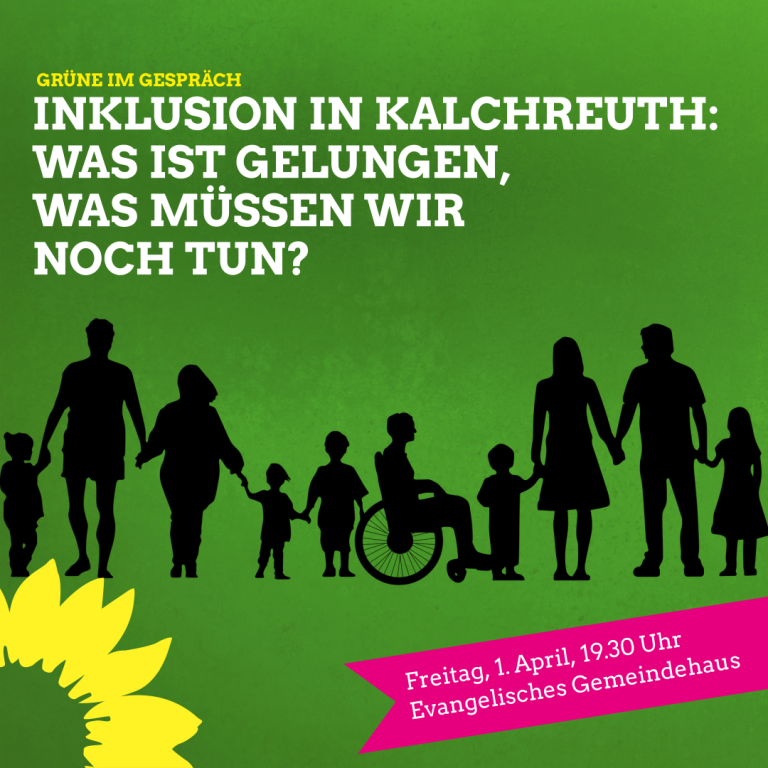 Grüne im Gespräch: Inklusion in Kalchreuth