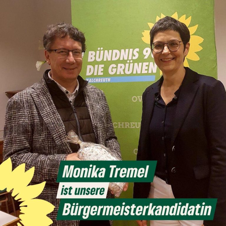 Monika Tremel ist  unsere Bürgermeisterkandidatin
